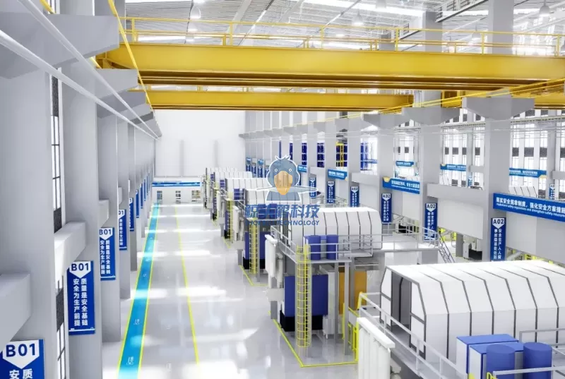 Reka Bentuk dan Bangunan Kilang Lean Antarabangsa Imej Jenama Global