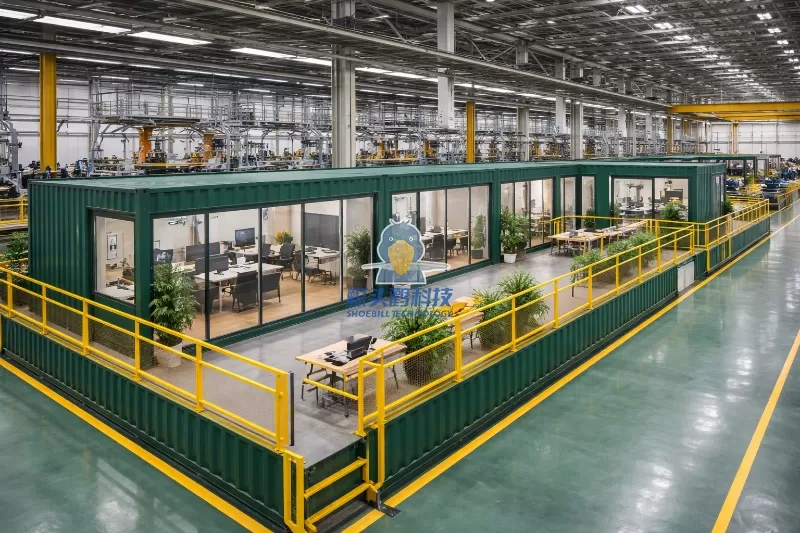 Perancangan Kawasan Pejabat Kontena